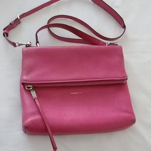 Coach handbag fuschia color